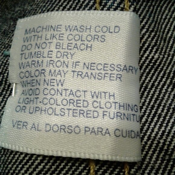 NWOT Arizona Jean Company Denim Jacket Large - Picture 9 of 9